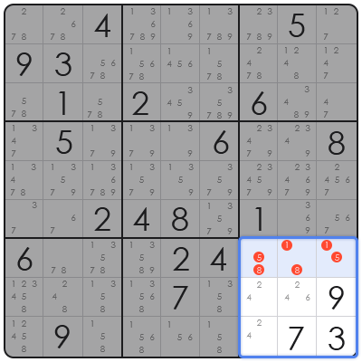 illuminated sudoku